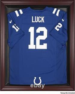 Colts Mahogany Frame Jersey Display Case Fanatics Authentic