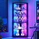 Corner Curio Cabinet with RGB Lights, 5-Tiers Display Cases for Collectibles