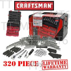 Craftsman 320 Piece Mechanic's Tool Set With 3 Drawer Case Box # 450 230 444