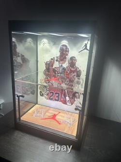 Custom LED Basketball Card & Memorabilia Display case-FREE SHIPPING