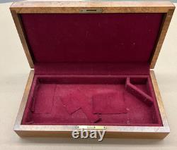 Custom Wood Display Case For Handgun Collectibles Keepsakes (#22)
