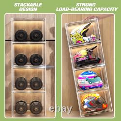 DAOOH 5 Pack Xxx-Large Extra Large Acrylic Display Case 17''X13''X13'' Transpare