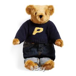 DS New Palace Polo Ralph Lauren Teddy Bear Plush 2018 15 with Display Case Box