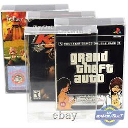 DVD BOX PROTECTORS Double Triple Super Strong 0.5mm PET PLASTIC DISPLAY CASE