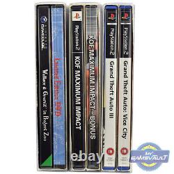 DVD BOX PROTECTORS Double Triple Super Strong 0.5mm PET PLASTIC DISPLAY CASE