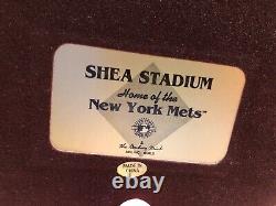 Danbury Mint Shea and Giants Stadium Display cases original boxes