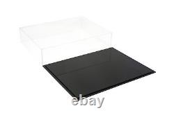 Deluxe Clear Acrylic Book, Stamp, or Coin Collection Display Case (A029-BDS)