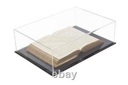 Deluxe Clear Acrylic Large Book Display Case (A071-CDS)