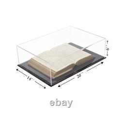 Deluxe Clear Acrylic Large Book Display Case (A071-CDS)