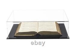 Deluxe Clear Acrylic Large Book Display Case (A071-CDS)