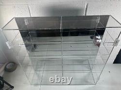 Diecast Display Case 1/18 scale 12 car Compartment NEW IN BOX