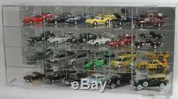 Diecast Model Car Display Case 143 Holds 24 Side Angle New in Box Made in USA