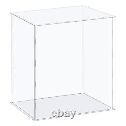 Display Case Box Acrylic Box Transparent Showcase 41x36x41cm for Collectibles