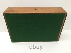 Display Case Box Storage Vintage Wooden