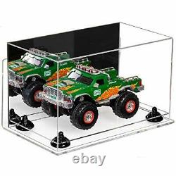 Display Case-Box with Mirror Case, Black Risers, Clear Wall Mount & Clear Base(A011)