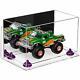 Display Case-Box with Mirror Case, Purple Risers, Wall Mount & Clear Base (A011)