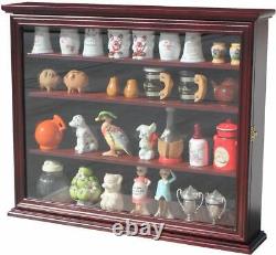 Display Case Cabinet Wall Shadow Box for Salt and Pepper Shaker Display