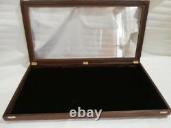 Display Case For Collectibles Handmade Coins Knives Medals