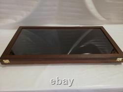 Display Case For Collectibles Handmade Coins Knives Medals