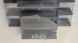 Display Case Lot Of 16 125 124 AMT ERTL Model Stackable + Extra Action Case
