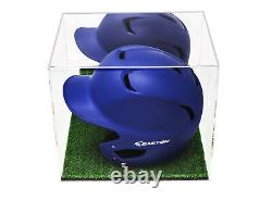 Display Case Medium Rectangle Box with Mirror & Turf Bottom 12.25x10x10.5A012-MTB