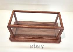 Display Case/Model/Collectables Oak Wood/Acrylic #PP24033
