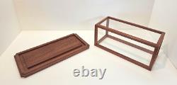 Display Case/Model/Collectables Oak Wood/Acrylic #PP24033
