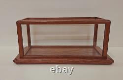 Display Case/Model/Collectables Oak Wood/Acrylic #PP24033