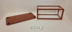 Display Case/Model/Collectables Oak Wood/Acrylic #PP24033