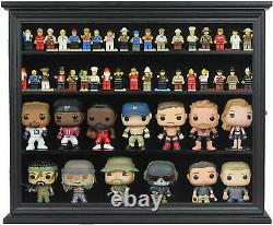 Display Case Shadow Box Cabinet for MINI 4.5 Bobble heads Nodders Funko Pops