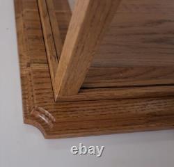Display Case Wood/Acrylic Glass inside measures 42 L x 7W x 6H #PP24019