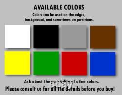 Display Case for 1/18 & Smaller Scale Cars, Other 3 Compartments (Made in USA)