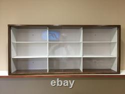 Display Case for 1/18 & Smaller Scale Cars, Other Items 9 Slots (Made in USA)