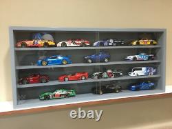 Display Case for 1/24 & Smaller Scale Cars, Other 4 Compartments (Made in USA)