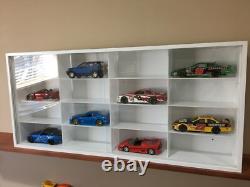 Display Case for 1/24 & Smaller Scale Cars, Other Items 16 Slots (Made in USA)