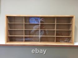 Display Case for 1/24 & Smaller Scale Cars, Other Items 16 Slots (Made in USA)