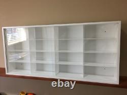 Display Case for 1/24 & Smaller Scale Cars, Other Items 16 Slots (Made in USA)