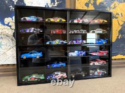 Display Case for 1/24 & Smaller Scale Cars, Other Items 24 Slots (Made in USA)