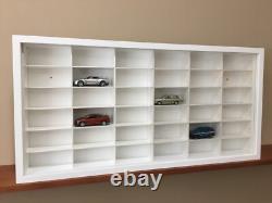 Display Case for 1/43 & Smaller Scale Cars, Other Items 36 Slots (Made in USA)