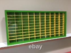 Display Case for 1/64 Diecast Cars (Hot Wheels, Matchbox) 100 Slots (Made in USA)