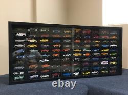 Display Case for 1/64 Diecast Cars (Hot Wheels, Matchbox) 100 Slots (Made in USA)