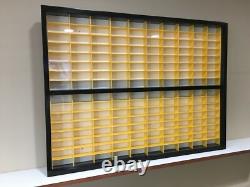 Display Case for 1/64 Diecast Cars (Hot Wheels, Matchbox) 160 Slots (Made in USA)