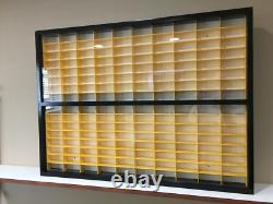 Display Case for 1/64 Diecast Cars (Hot Wheels, Matchbox) 160 Slots (Made in USA)