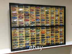 Display Case for 1/64 Diecast Cars (Hot Wheels, Matchbox) 160 Slots (Made in USA)