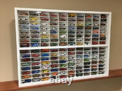 Display Case for 1/64 Diecast Cars (Hot Wheels, Matchbox) 160 Slots (Made in USA)