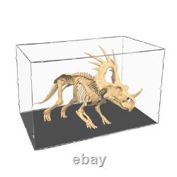 Display Case for Collectibles Assemble Clear Acrylic Box Alternative Glass Ca