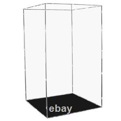 Display Case for Collectibles Assemble Clear Acrylic Box Alternative Glass Ca