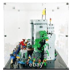 Display Case for LEGO 10305 Icons Lion Knights' Castle 21x15.5x16