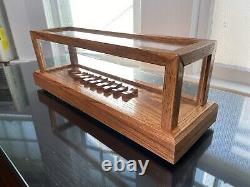 Display Case for Ship Models Acrylic Display Case Box Showcase with Wooden Base