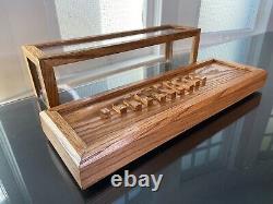 Display Case for Ship Models Acrylic Display Case Box Showcase with Wooden Base